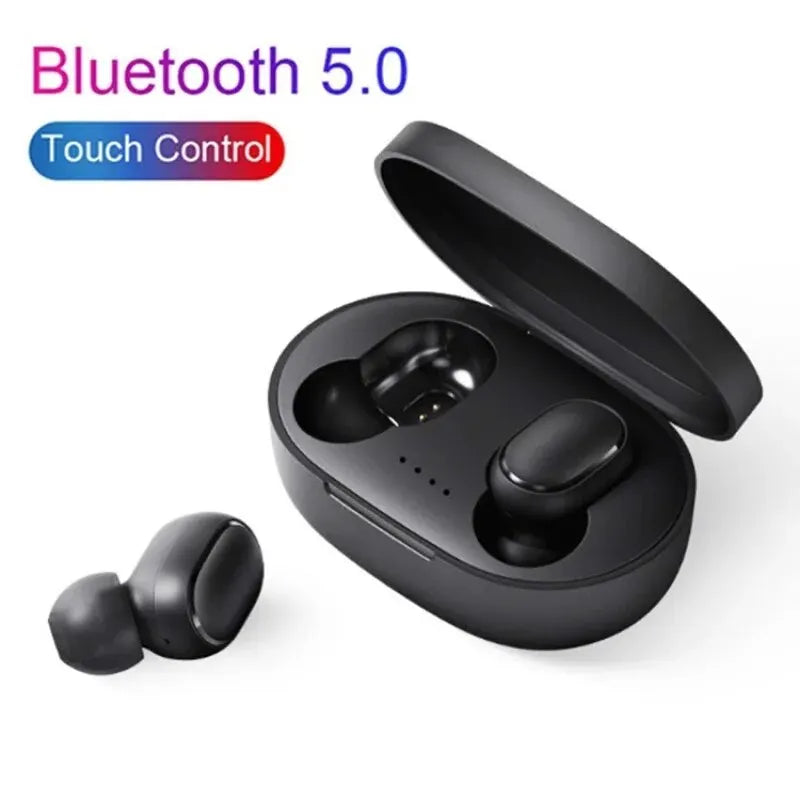 Fone de Ouvido TWS A6s Preto Sem Fio Bluetooth