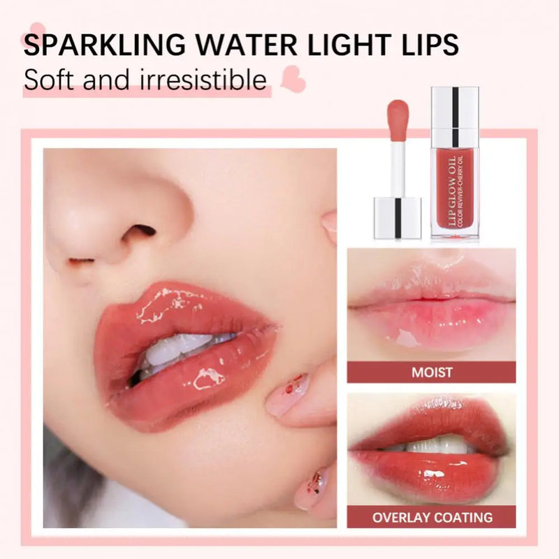 Lip Óil Dior Labial Glow Dior Durpe  Gloss Labial Hidratante Dupe Balm Lábios Brilho