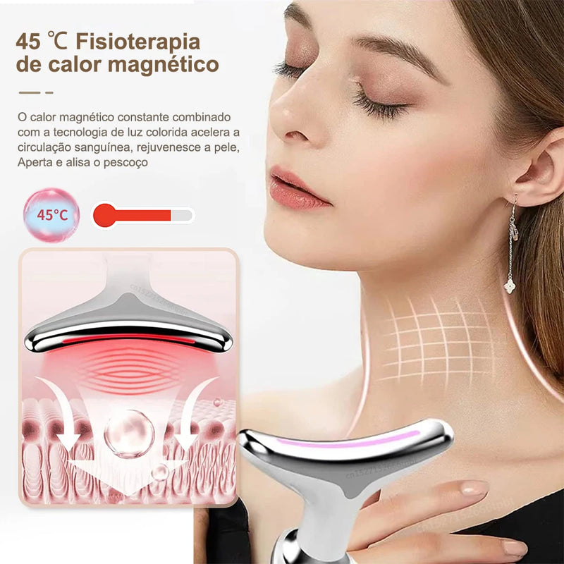 Rejuvenescedor facial removedor de rugas marcas e papadas a laser