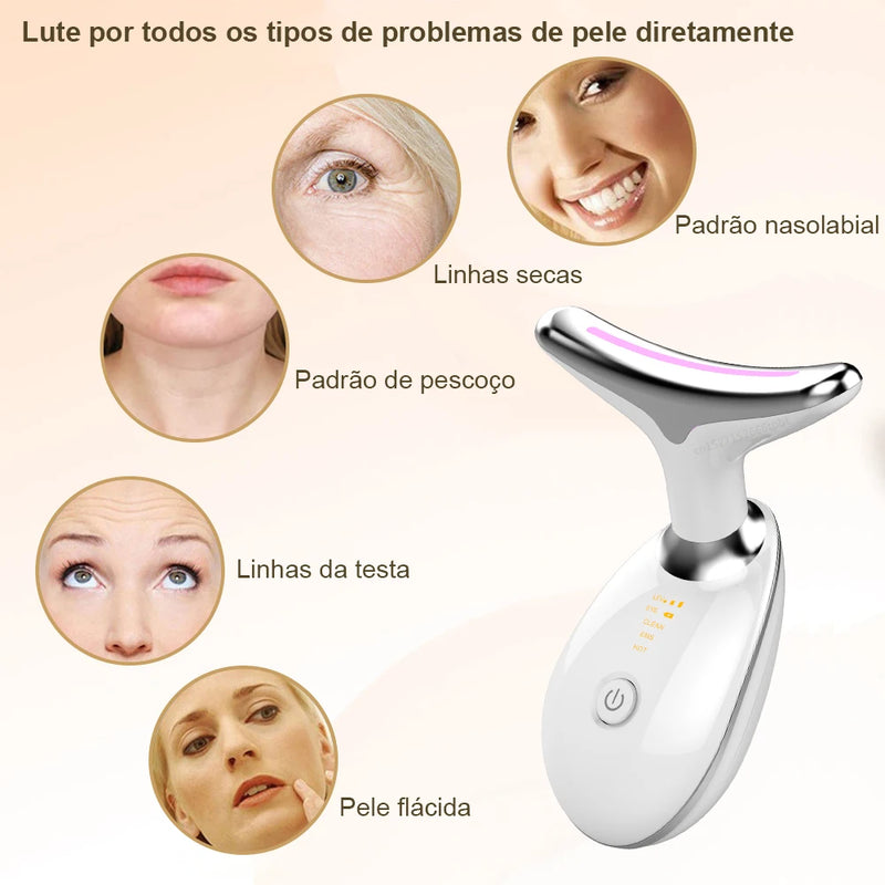 Rejuvenescedor facial removedor de rugas marcas e papadas a laser