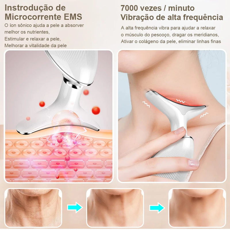 Rejuvenescedor facial removedor de rugas marcas e papadas a laser