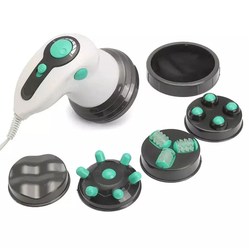 Massageador Elétrico Anti Celulite Portátil Gordura Emagrecimento Cuidados de Saúde Massagem Instrumento Vibração Coluna Cervical Cintura Do Pescoço